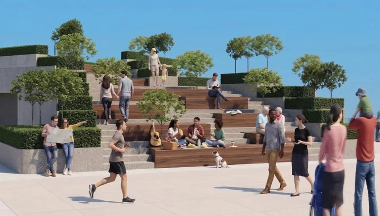 OPHIRA sky garden — artist’s impression